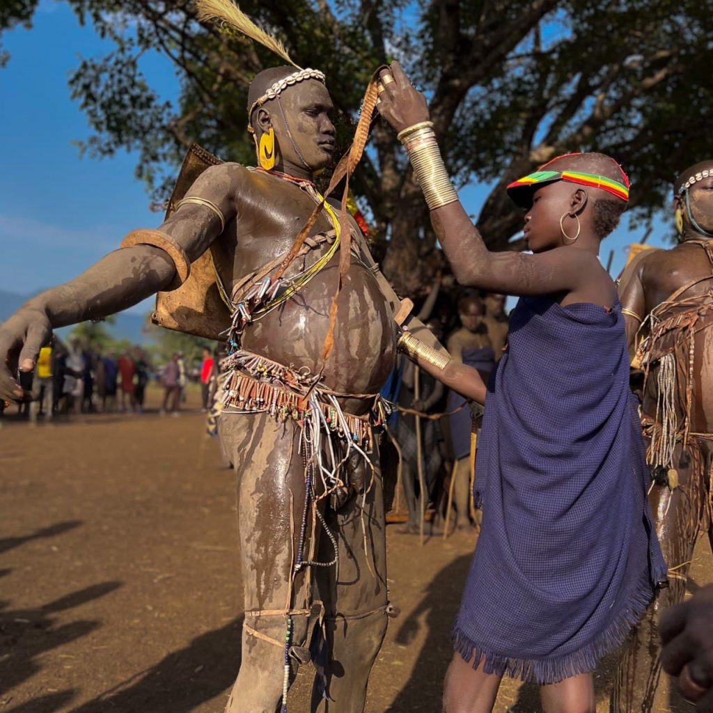 6 DAYS  ANNUAL KAEL RITUAL ( FAT CONTEST ) AND OMO TRIBES